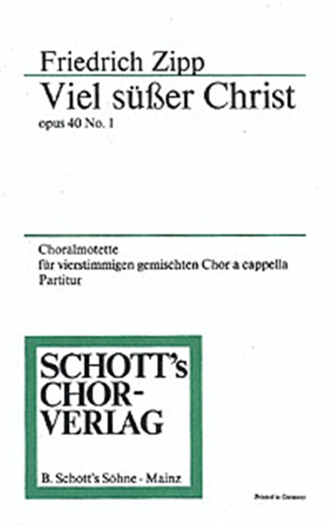Zwei geistliche Choralmotetten op. 40